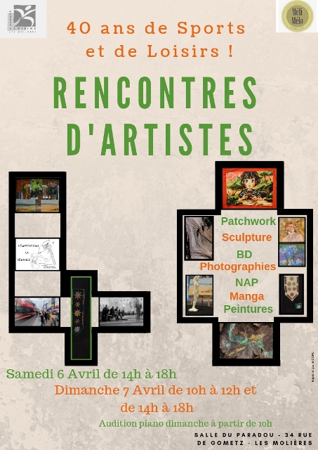 20190405&06 Exposition-rencontres d'artistes